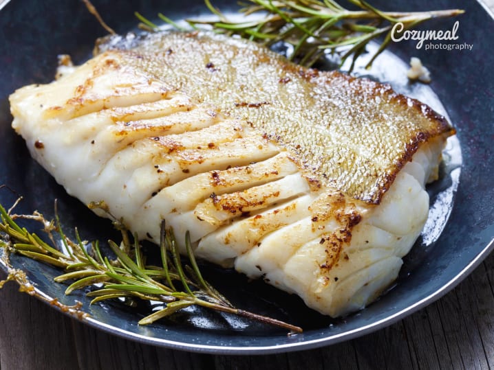 roasted cod