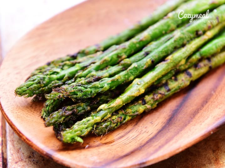 seared asparagus