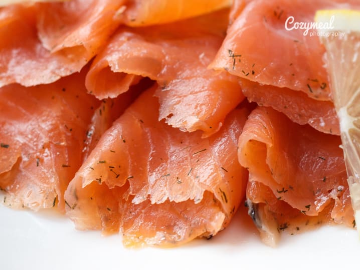 smoked salmon