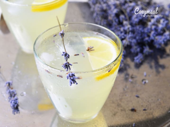 sparkling Lavender Lemonade
