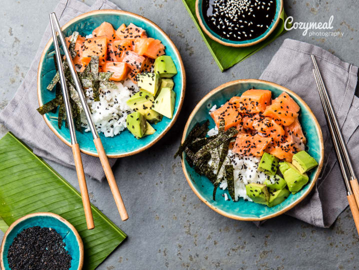 spicy poke bowl