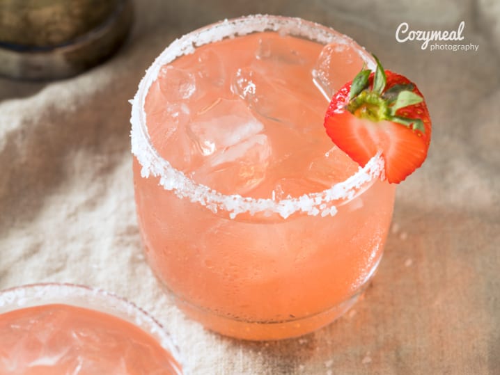 spicy strawberry margarita
