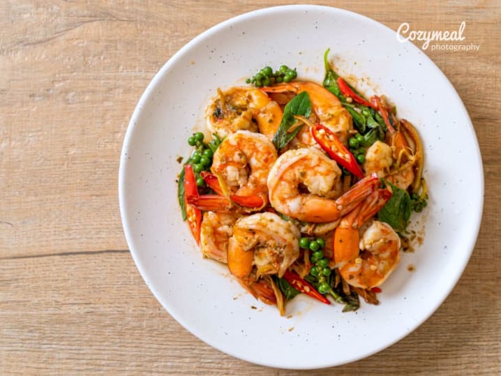 stir fried shrimp