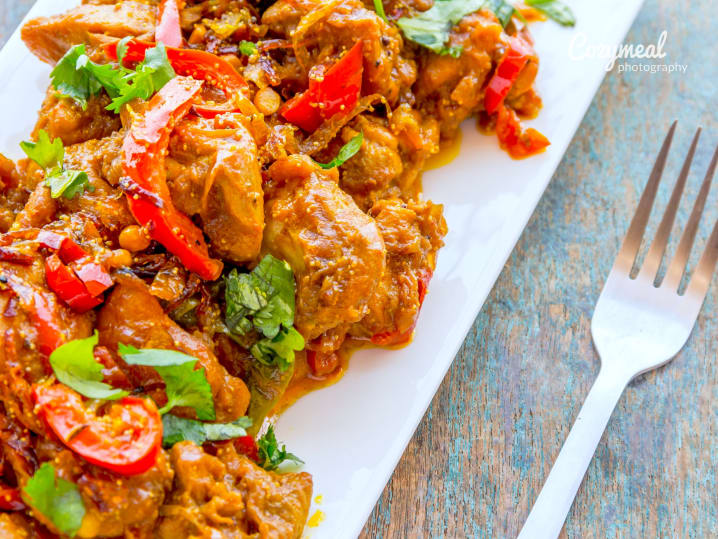 stir fry curry chicken