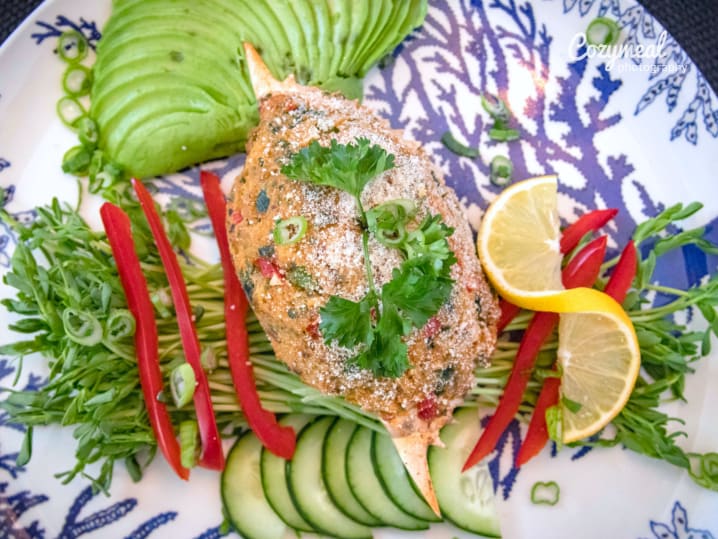 stuffed crab