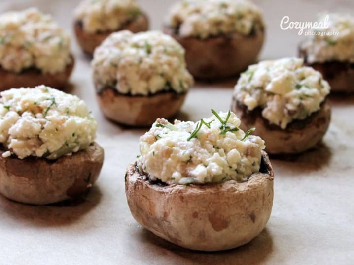 stuffed mushrooms