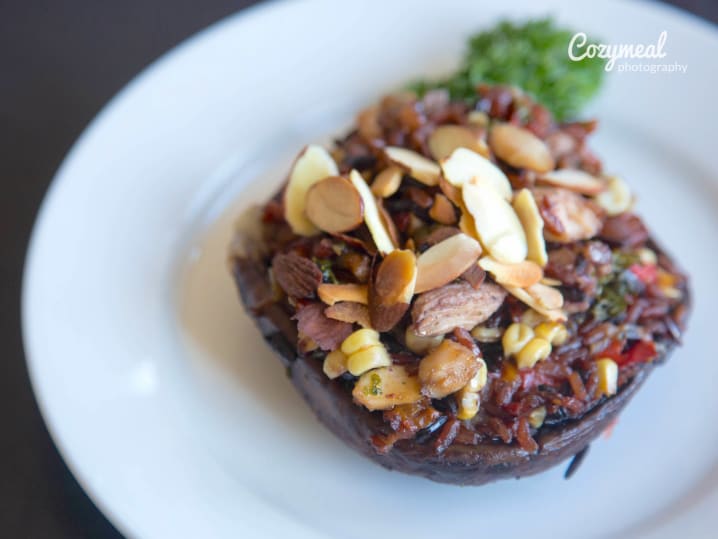 stuffed portobello mushrooms