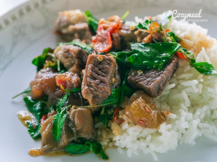 thai basil beef