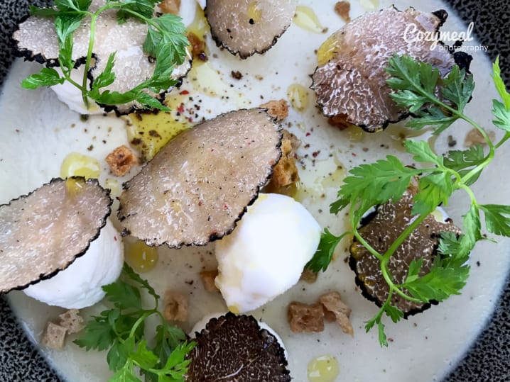 truffles and parsley