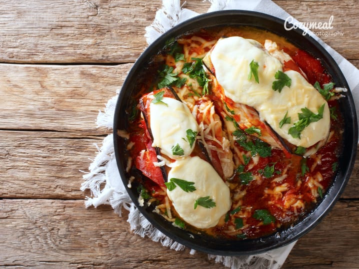 vegan eggplant parmesan