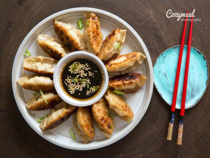 vegetable gyoza