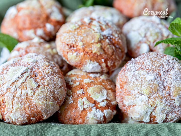 winter in tuscany italian almond orange cookies