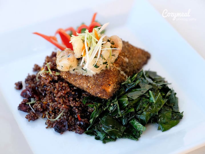 zaatar crusted salmon