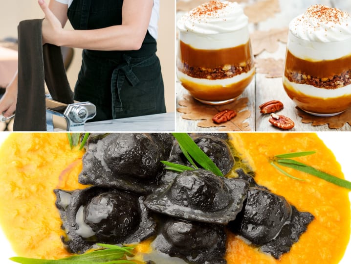 Italian Halloween pasta class
