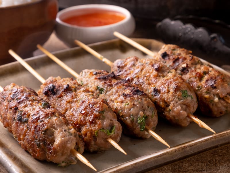Pork mince kebab top recipe