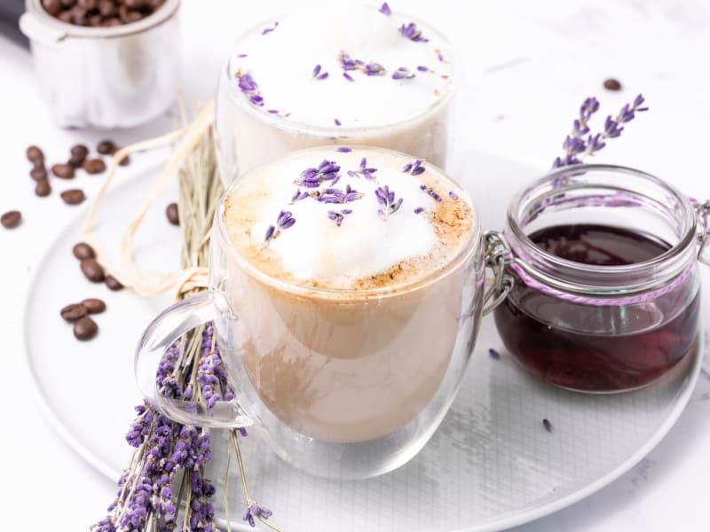 Lavender syrup new arrivals for coffee