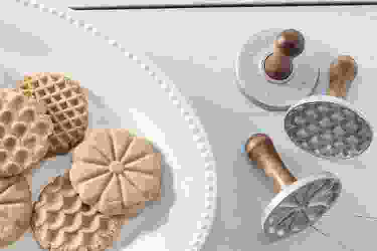 the Nordic Ware Heirloom Cookie Stamps are some of the best cookie tools