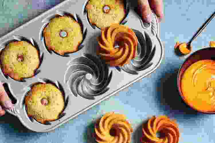 the Nordic Ware Heritage Bundtlette Pan is one of the best muffin pans