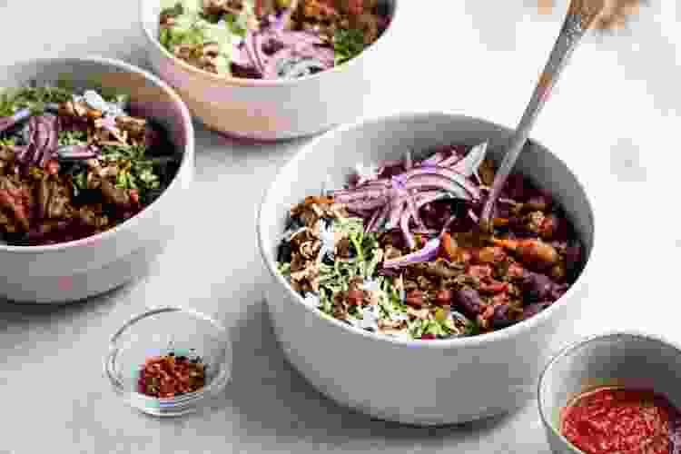 hearty and comforting, stovetop chili is a delicious mexican dinner 