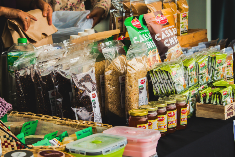 Set up a food pantry for your community service ideas