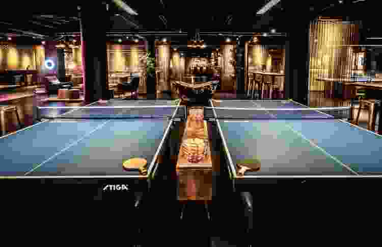 Experience upscale ping pong for a fun New York date night