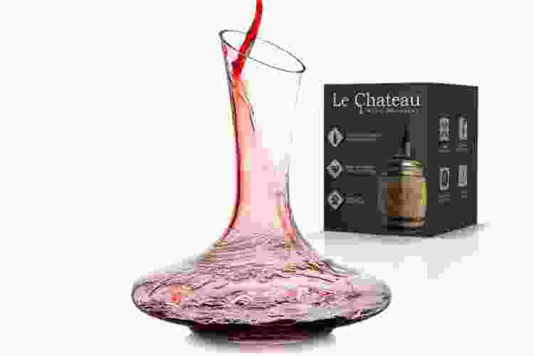 crystal wine decanter