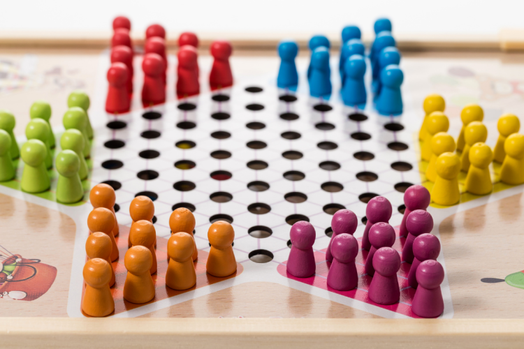 chinese checkers game board