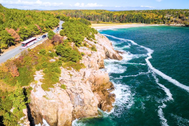 Acadia National Park road trip