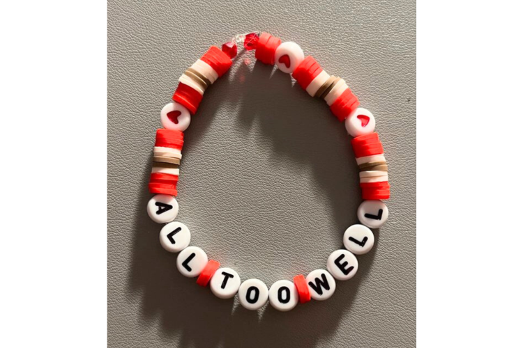All Too Well Friendship bracelet