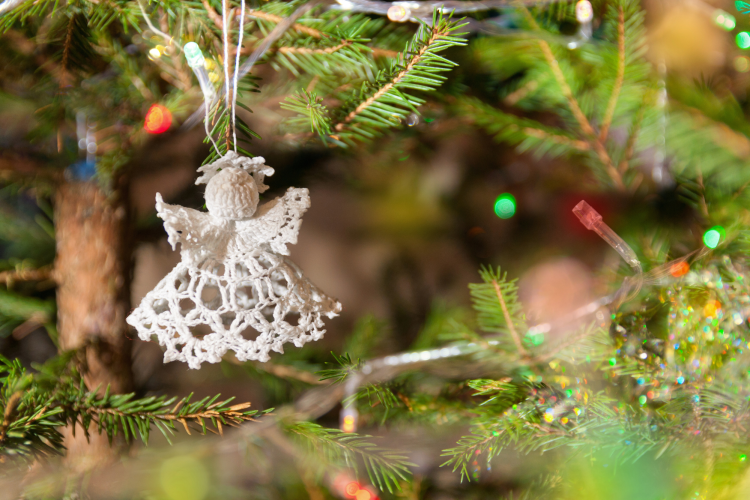 Angel Crochet Christmas Ornament