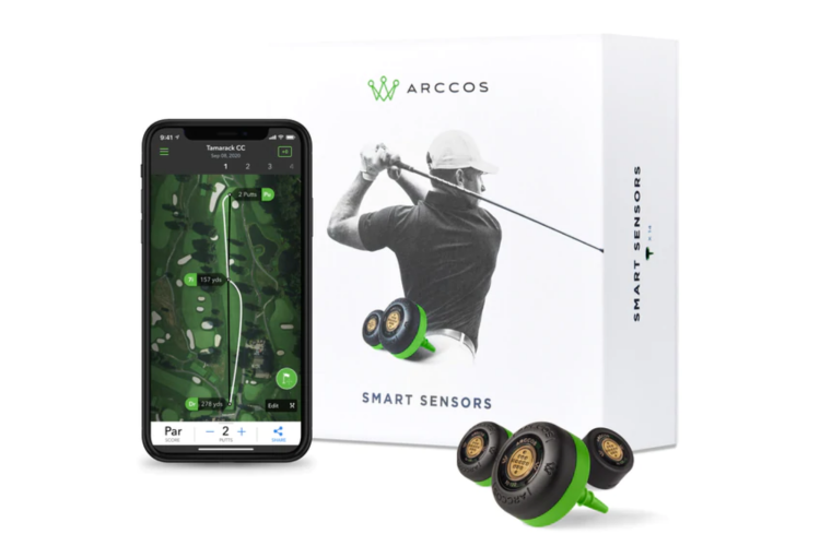 arccos caddie smart sensors for golf