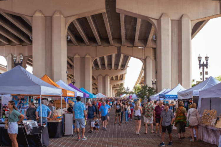 riverside arts market date idea in jacksonville