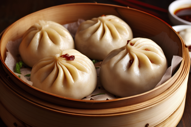 Asian-inspired dumplings