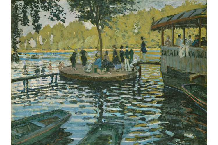 Bain à la Grenouillère by Claude Monet