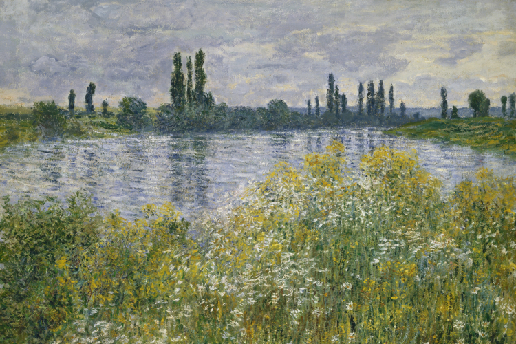 Banks of the Seine, Vetheuil by Claude Monet