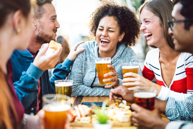 bar crawl group date idea in Denver