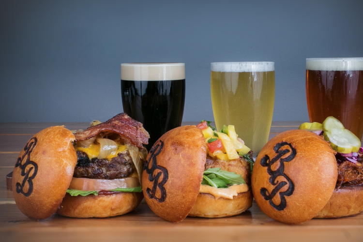 Beers and burgers in Brooklyn, what more do you need?