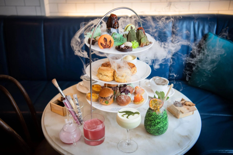Jurassic Afternoon Tea at the Ampersand Hotel