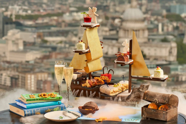 Aqua Shard hosts one of the best afternoon teas in london