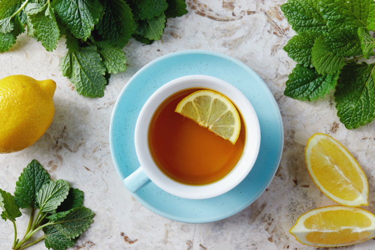 Lemon Balm Tea is one of the best teas for sleep