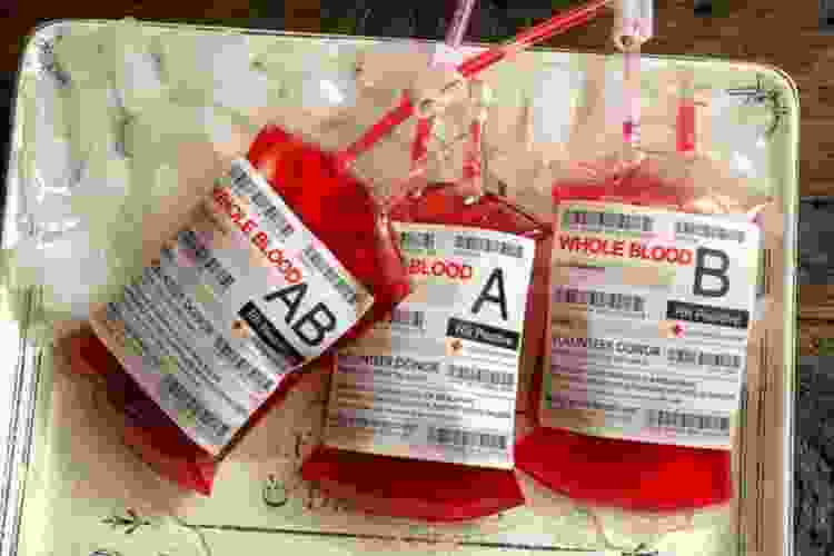 Drinks served in blood bags