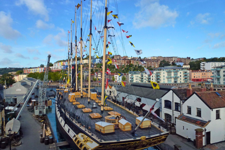 Bristol city docks