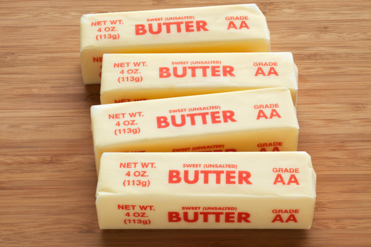 Butter in wrapper kitchen hack