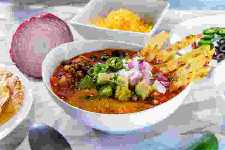 Mexican beef soup