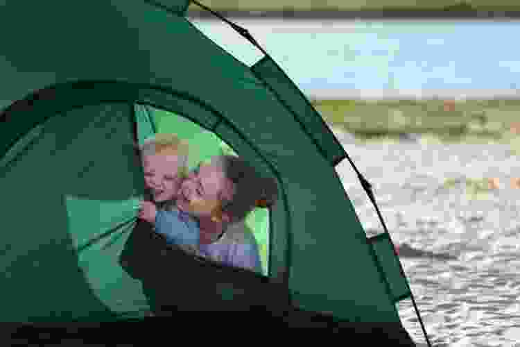 happy camper first birthday party idea