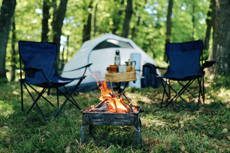 Camping as a 35th birthday idea
