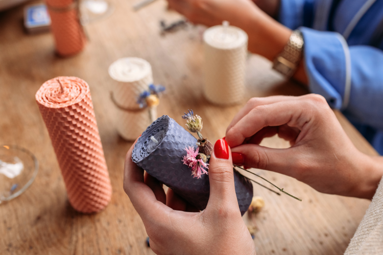 Handmade candles