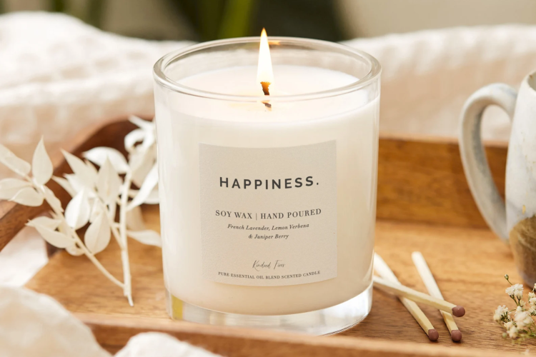 scented candle gift for coworkers