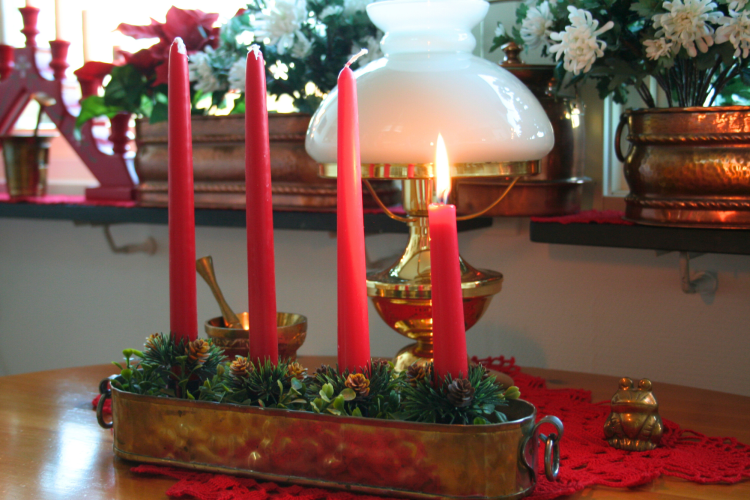 Candlestick Candles are a popular type of candle for Christmas