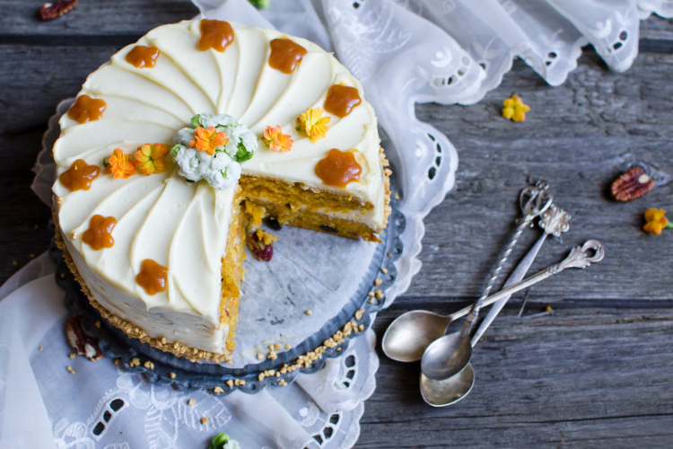 Carrot Cake with Cream Cheese